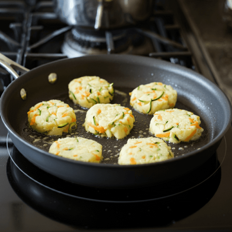 Rosti fry step one