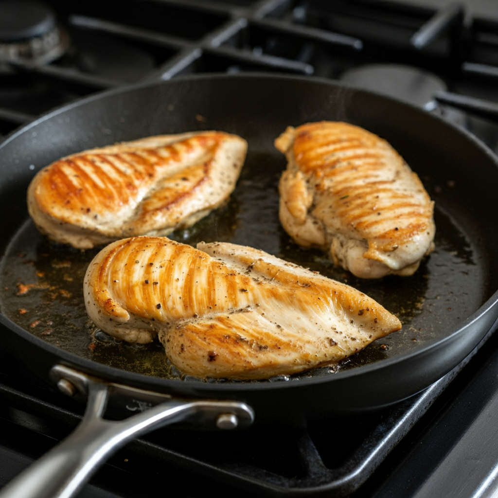 swiss chicken pan chicken cook