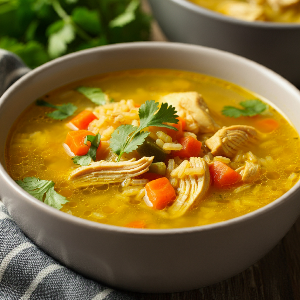 brazilian chicken and rice soup recipe three