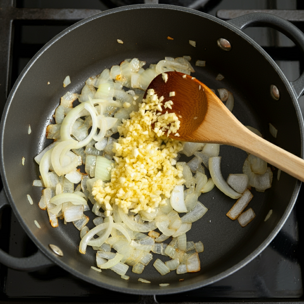 french onion soup add garlic