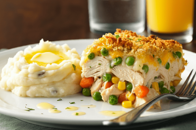 Swiss Chicken Casserole with Vegetables – Easy Casserole Ideas