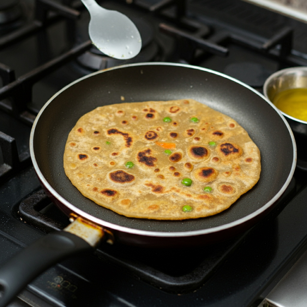 vegetable paratha mix fry 2