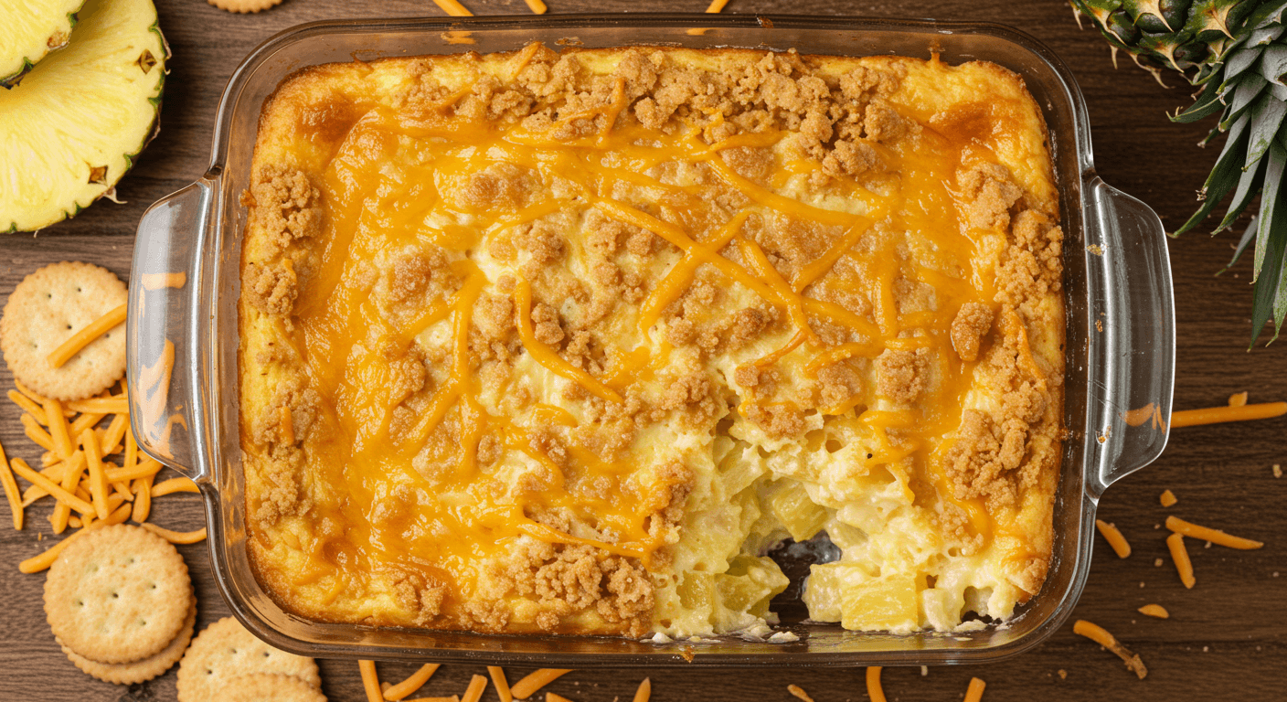 pineapple casserole recipe easy and delicious